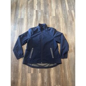 Polo Golf Ralph Lauren Womens XL Blue Long Sleeve Windbreaker Performance
